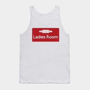 British Railways sign: Ladies Room Tank Top